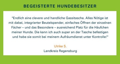 Hundebesitzer sind begeistert von O'SHiT! WALKYBAG