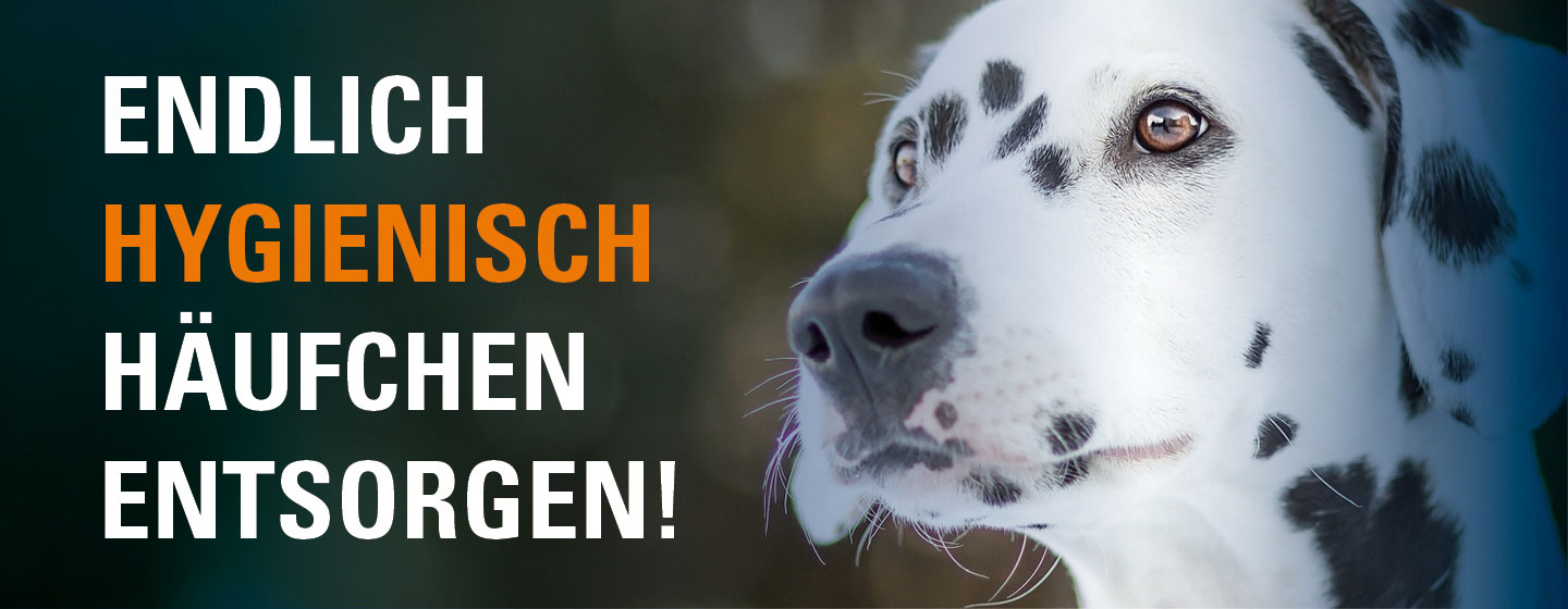Endlich hygienisch Hundekot entsorgen – Klappschaufel und Tasche für Hundekot – das O'SHiT! SYSTEM